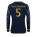 Günstige Real Madrid Jude Bellingham #5 Auswärts Fussballtrikot 2023-24 Langarm